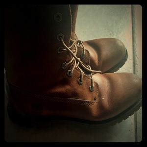 Brown Timberland boots